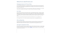 Desktop Screenshot of dailyfixmail.com